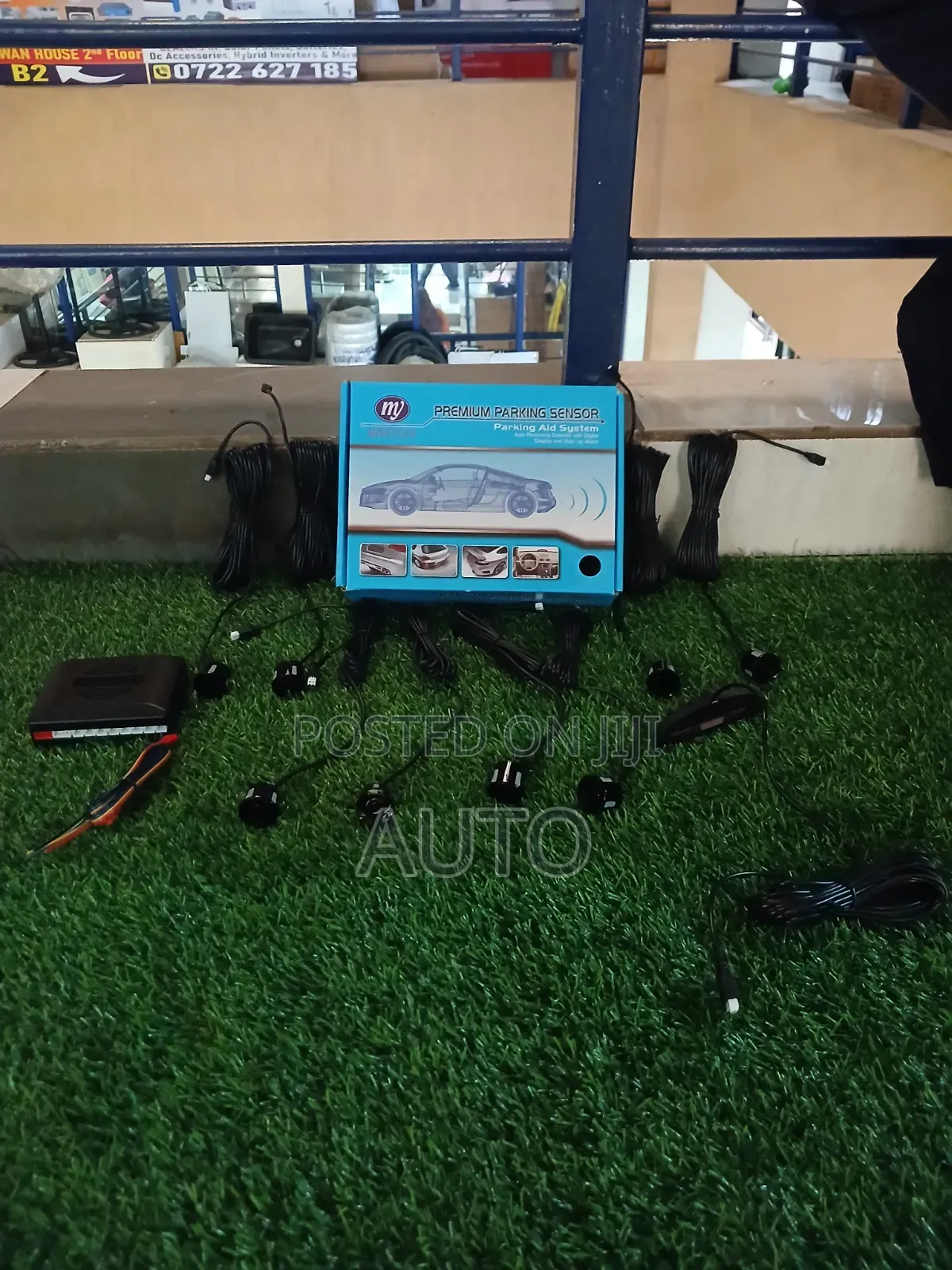 8pcs Car Parking Sensor Kit – Reverse Parking Assistance System
