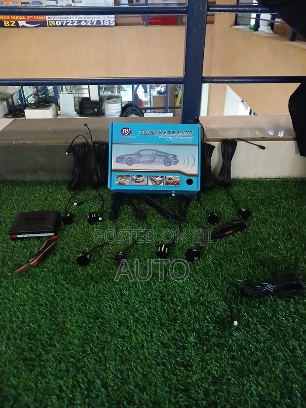 8pcs Car Parking Sensor Kit – Reverse Parking Assistance System
