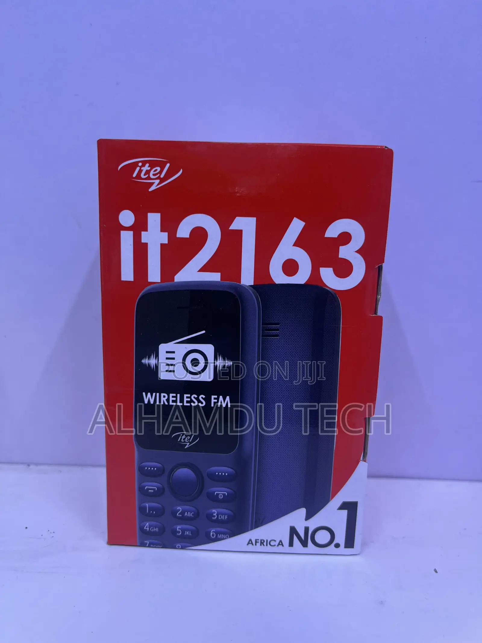 New Itel it2163 Black