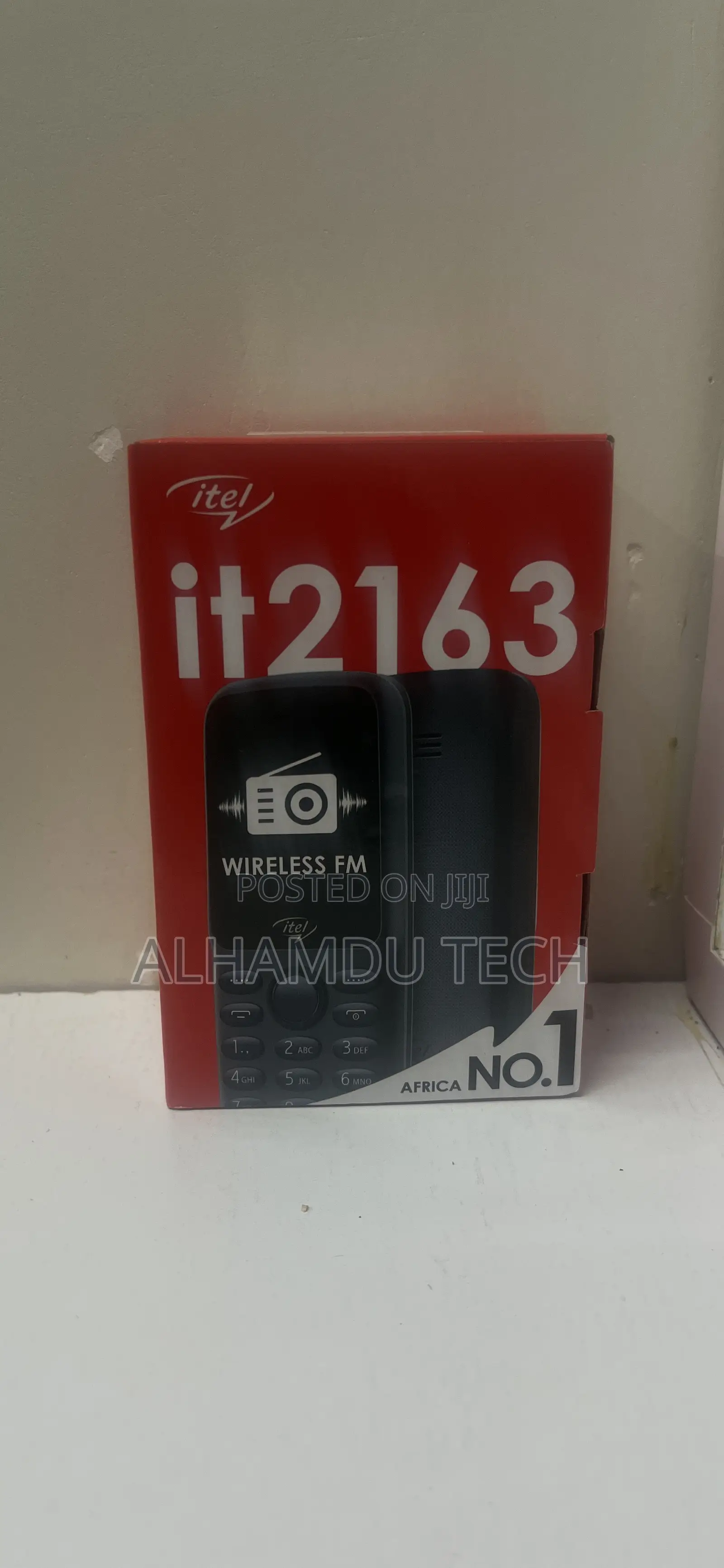 New Itel it2163 Black