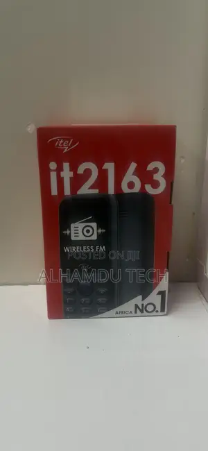 New Itel it2163 Black