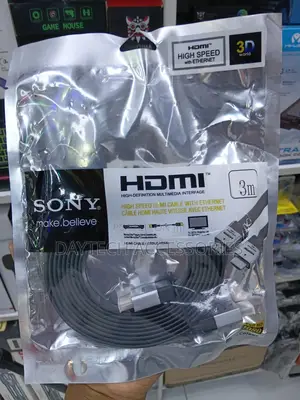 Sony Flat Hdmi Cable High Speed - 3m