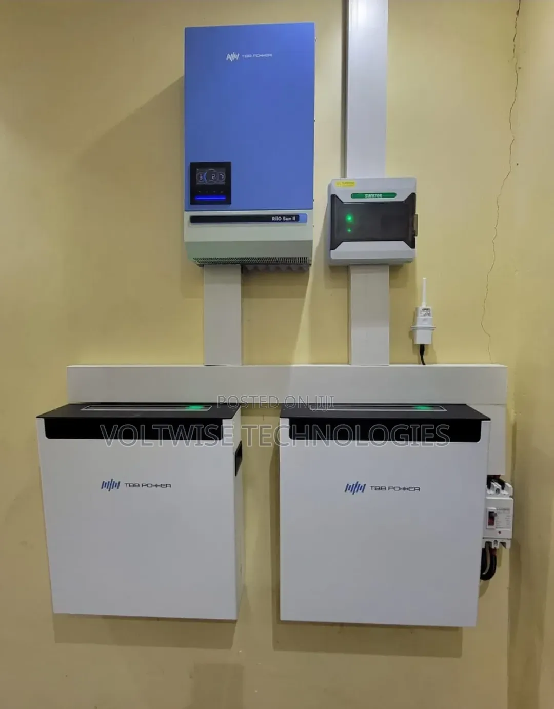 8kw TBB Hybrid Solar Backup System + 10kwh Lithium Battery Bank