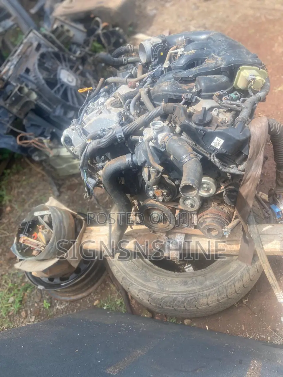 Mark X Engine Ex- Japan 4gr