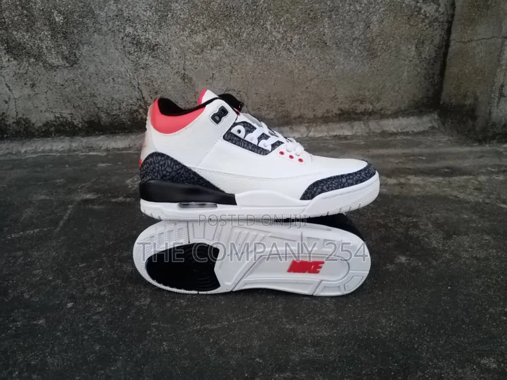 Quality Leather Casual Jordan 3 Retro Sneaker Shoes