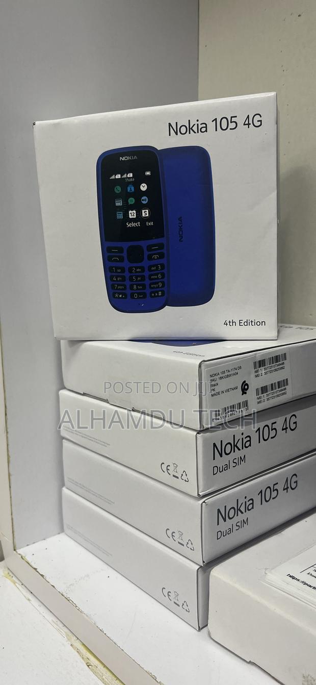 New Nokia 105 4G Black - thumbnail 2