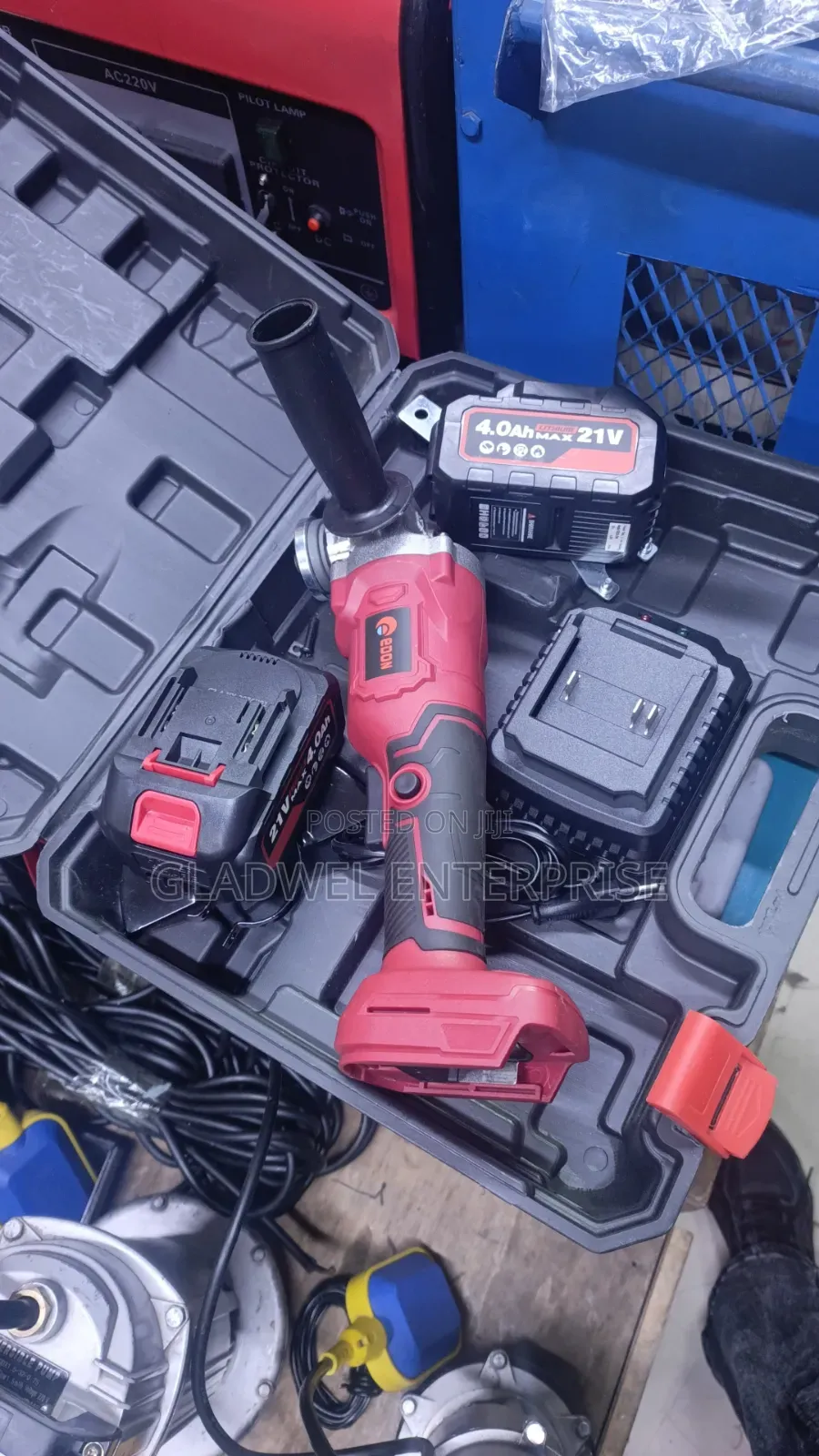 Edon Cordless Grinder 21v 2batteries