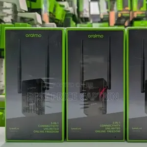 Oraimo Router Speedlink Osh-014a Access Point, *3-in-1 Wifi Range