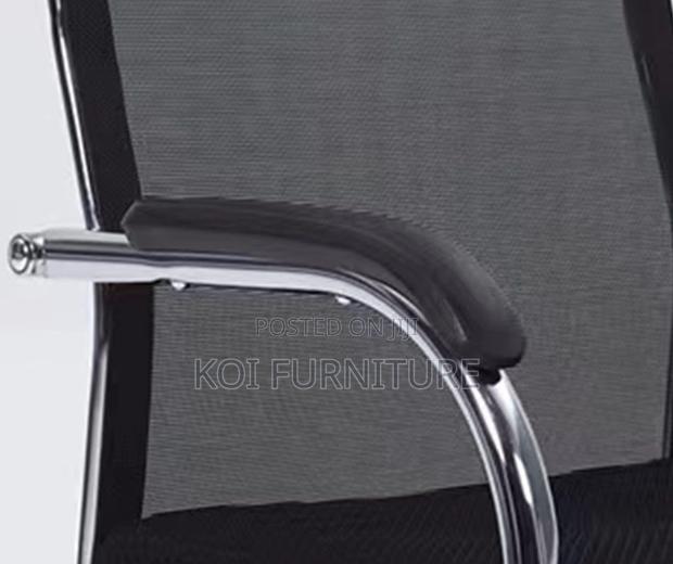 Office Chairs; High Backrest Fabric Visitors Basic Mesh Chairs - thumbnail 3
