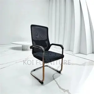 Office Chairs; High Backrest Fabric Visitors Basic Mesh Chairs