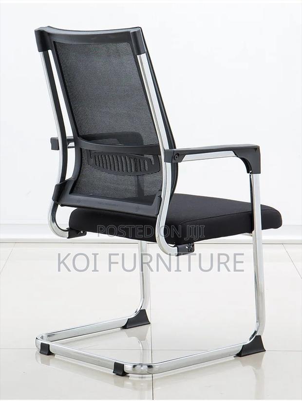 Office Chairs; High Backrest Fabric Visitors Basic Mesh Chairs - thumbnail 5