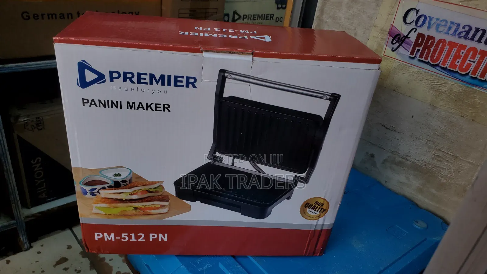 Premier Panini Maker Non Stick