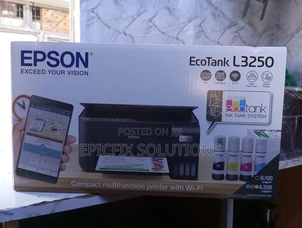 Wifi Connect L3250 Brand New Printer, Print Scan and Copy