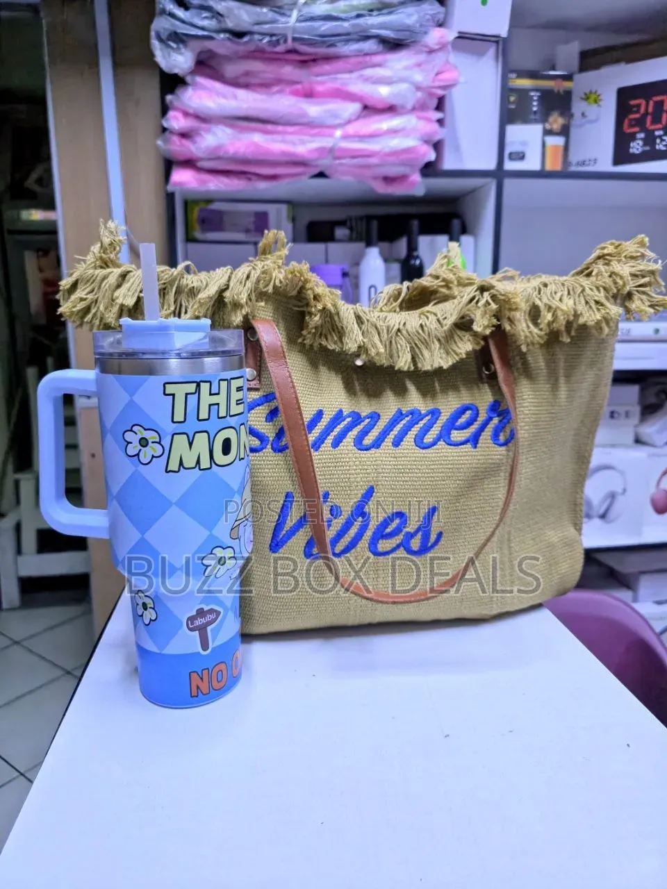 Summer Vibes + Customized Labubu Mugs