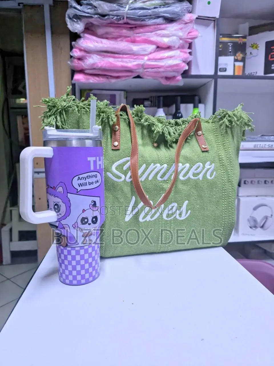 Summer Vibes + Customized Labubu Mugs