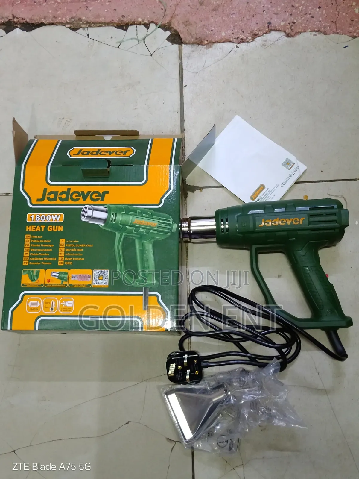 Jadever 1800w Heat Gun