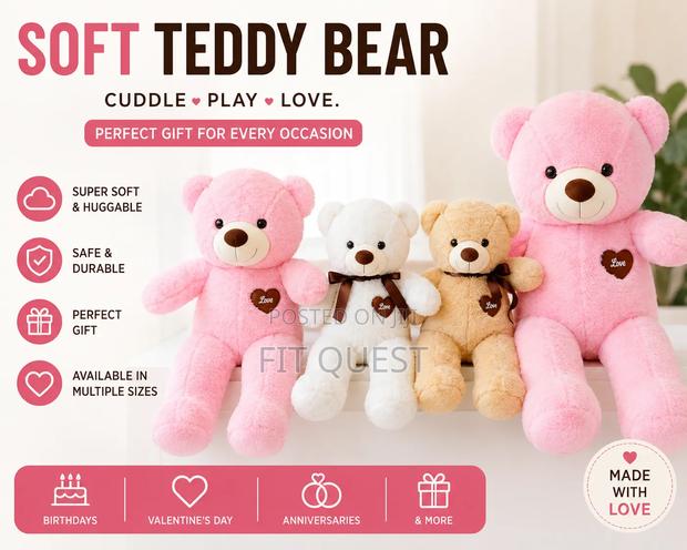 Teddy Bear 80cm Soft Plush Teddy Bear