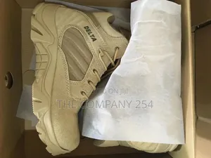 Quality Leather Outdoor Delta As33 High Boots for Camping Hiking