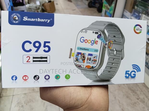 Smartbarry C95 Smartwatch 5g With Sim Card Support.