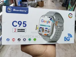 Smartbarry C95 Smartwatch 5g With Sim Card Support.