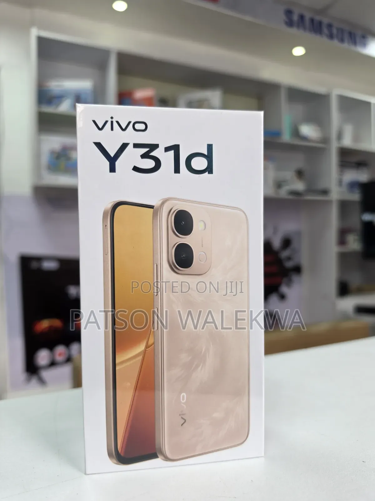 New Vivo Y31d 256 GB Gold