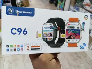 Smartberry C96 Smartwatch With Rotating Camera and 5g Sim Card Slot.