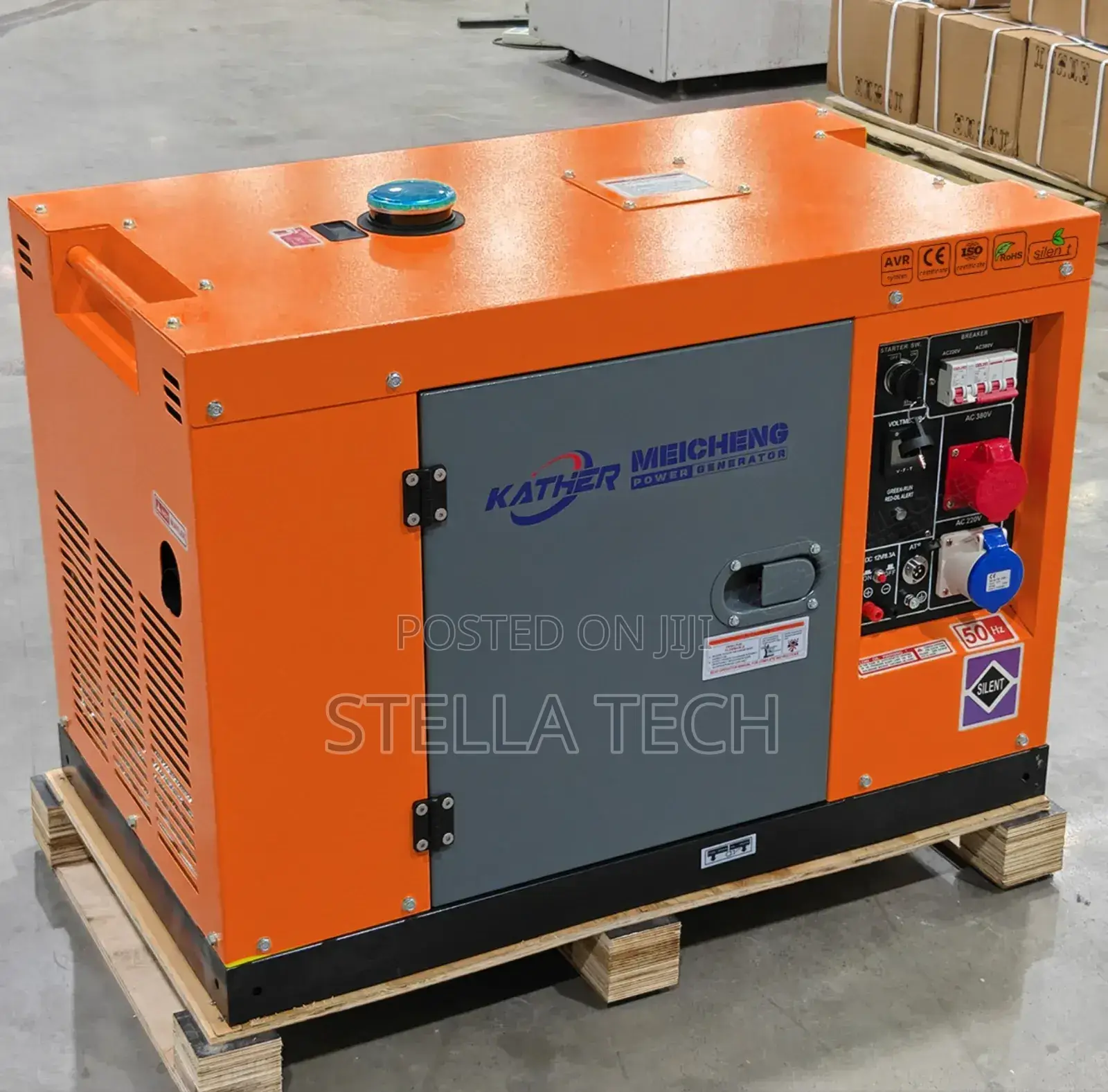 Pioneer Silent Diesel Generator With Ats 9gf-11kva