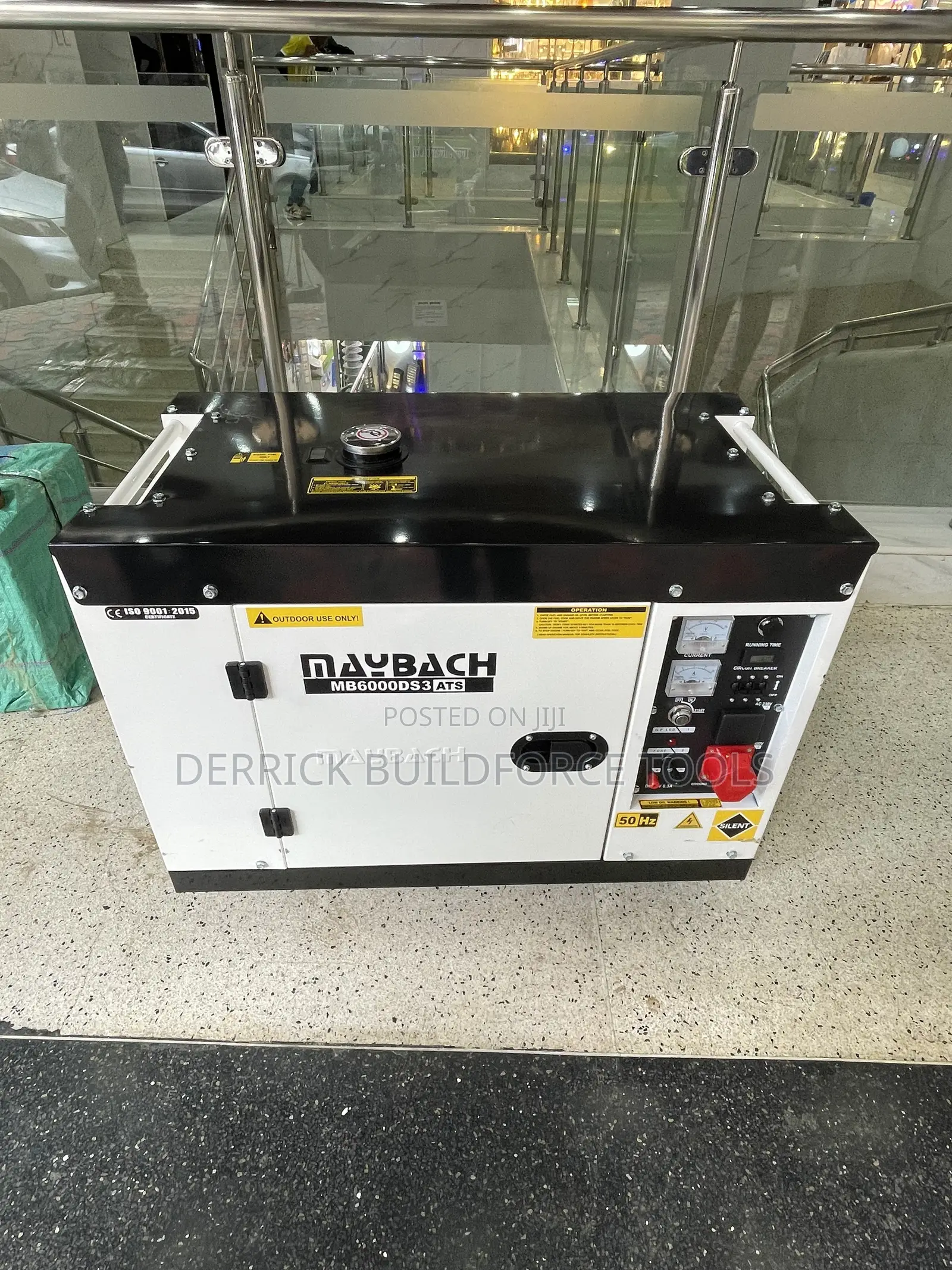 Maybach Silent Diesel Generator 12.5kva Dual Phase