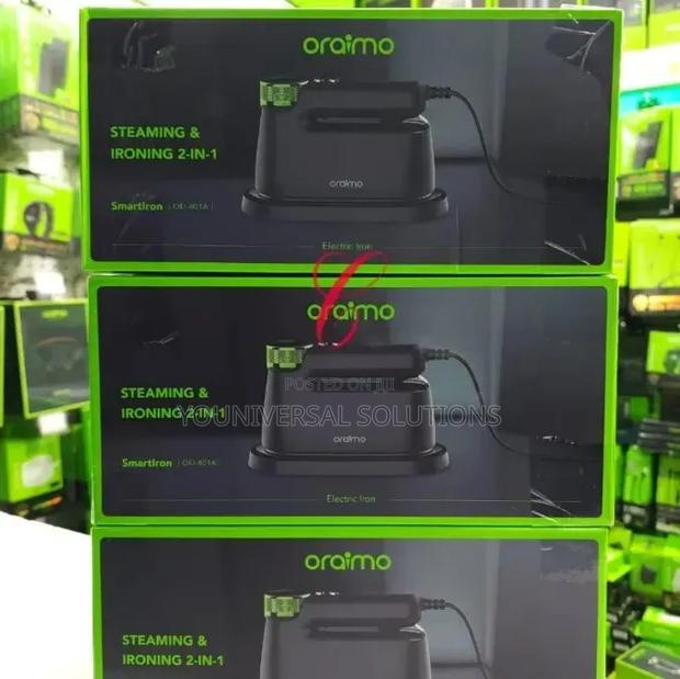 Oraimo Smart Iron Oei-801a 1740w Steaming Ironing 2-in-1 Electric