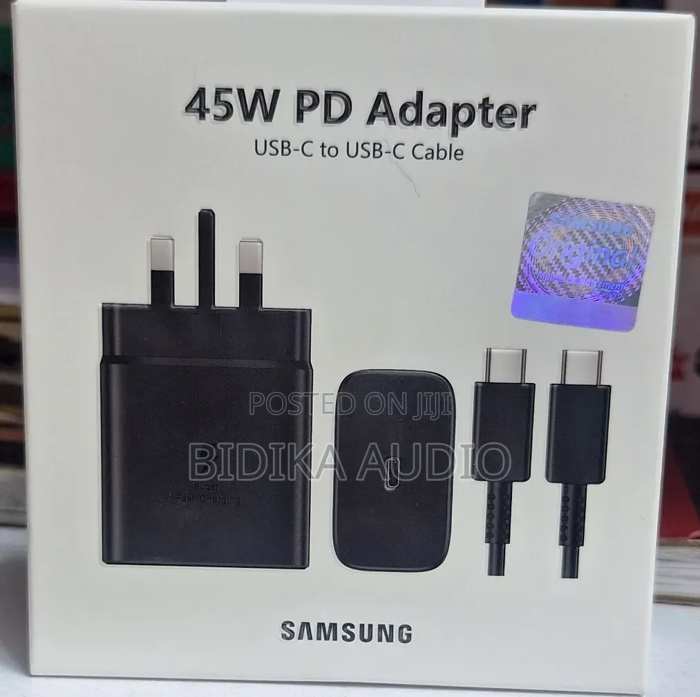 Samsung Chargers 45watts C to C Cable