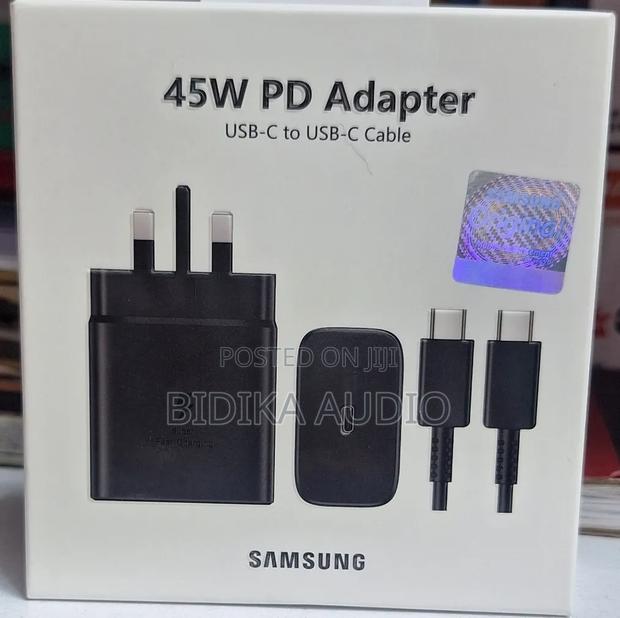 Samsung Chargers 45watts C to C Cable
