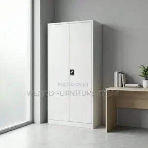 Office Cabinet : Metal Storage Unit Is a Lockable Steel Cabinet