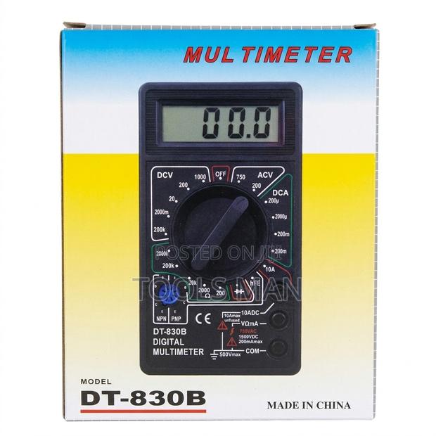 Digital Multimeter Ac/Dc Voltmeter Ammeter Resistance Tester.Dt-830b