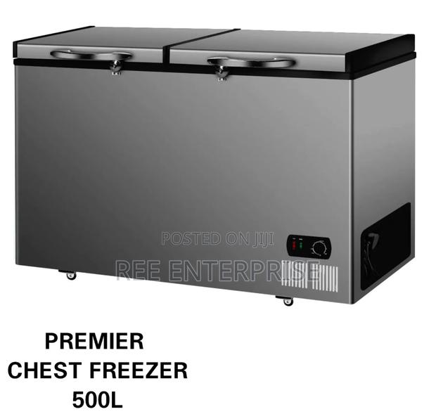 Premier 500 Liters Double Door Brand New Chest Deep Freezer