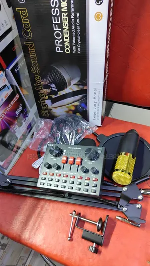 V8sk Live Streaming Mic Kit – Professional Voice Recording
