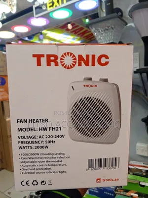 Tronic Brand Fan Heater.