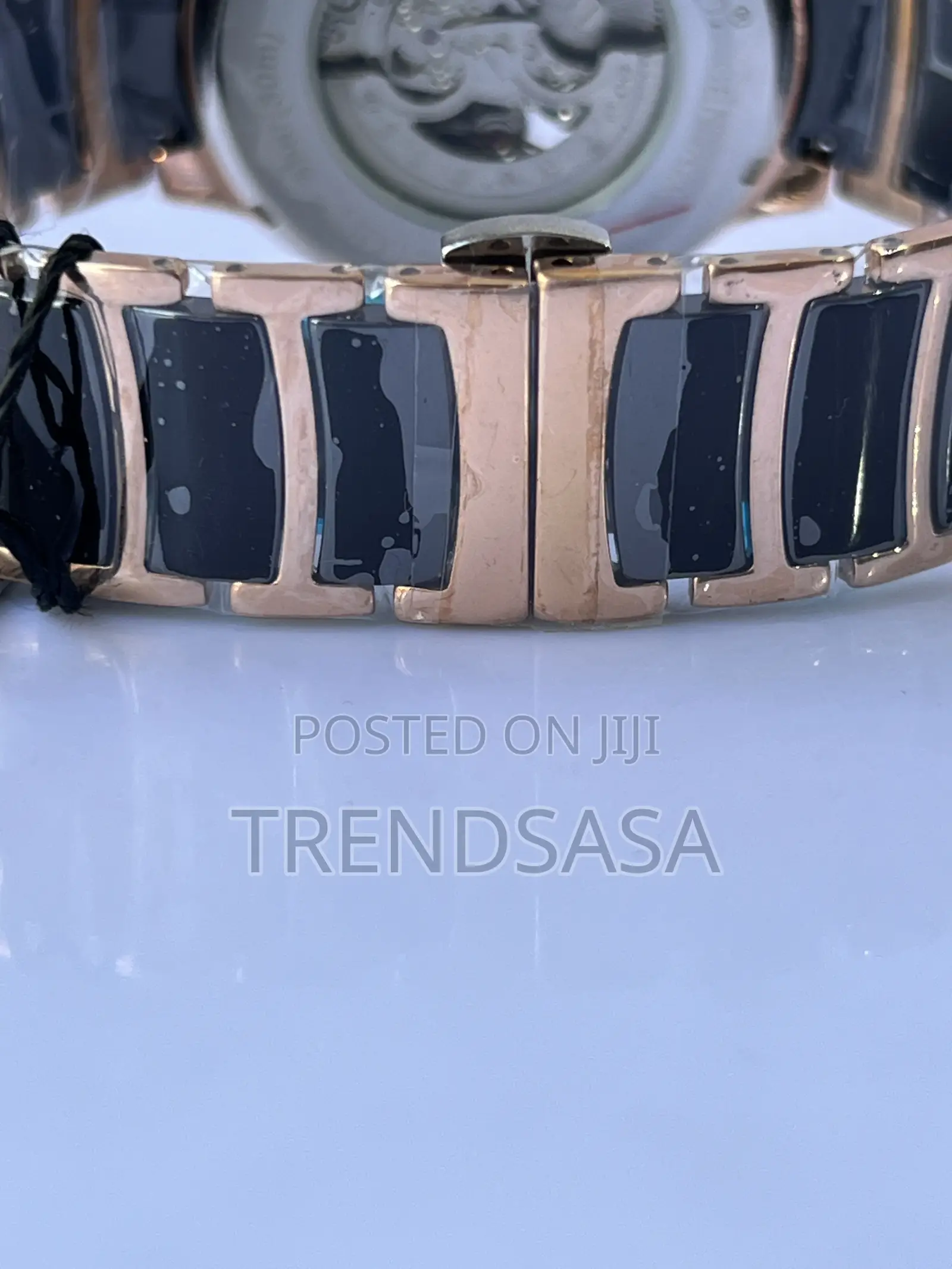 Do Jubilé Automatic Skeleton Watch – Brown Ceramic, Rose Gold Case