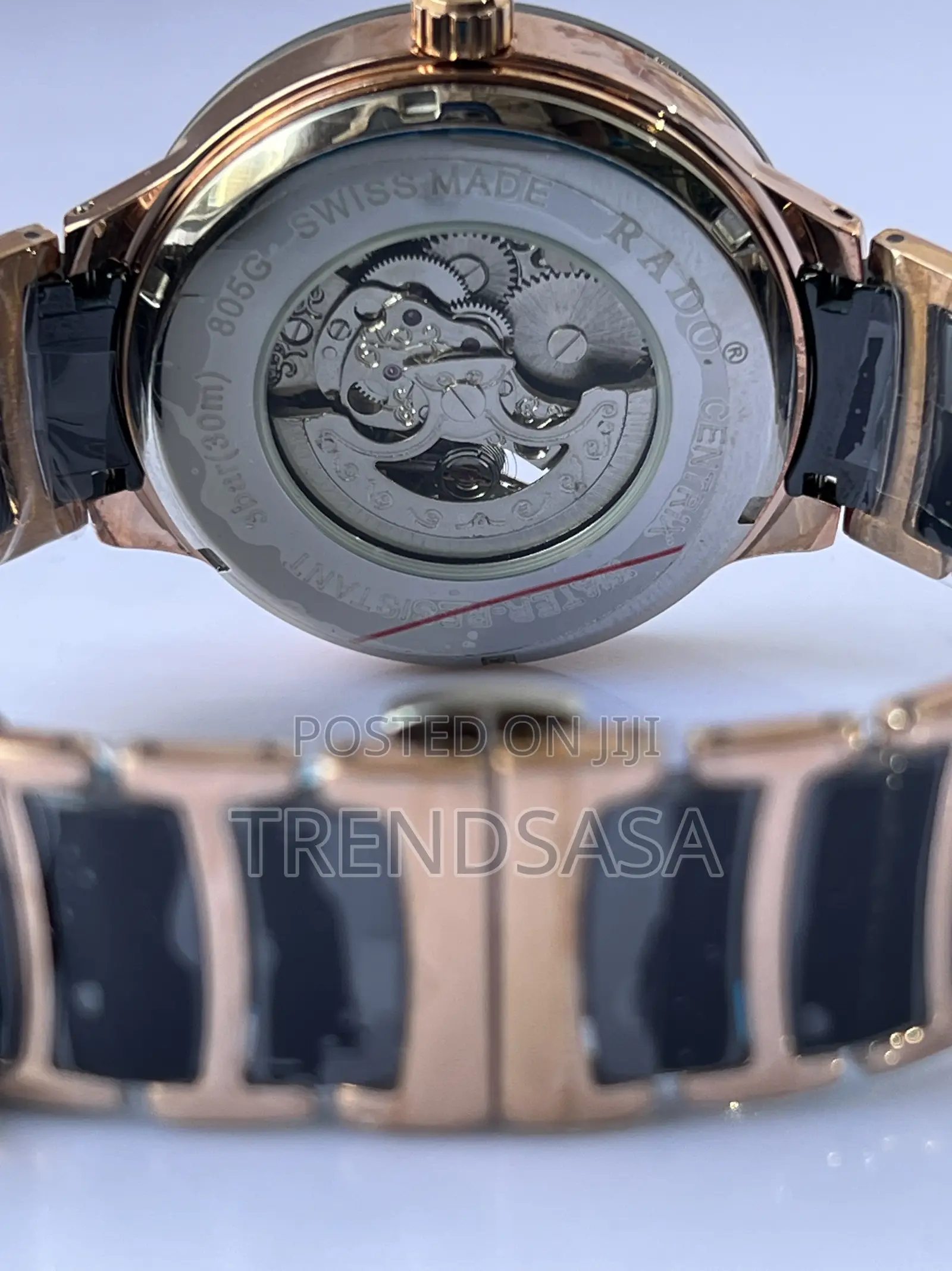 Do Jubilé Automatic Skeleton Watch – Brown Ceramic, Rose Gold Case