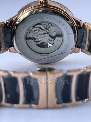 Do Jubilé Automatic Skeleton Watch – Brown Ceramic, Rose Gold Case