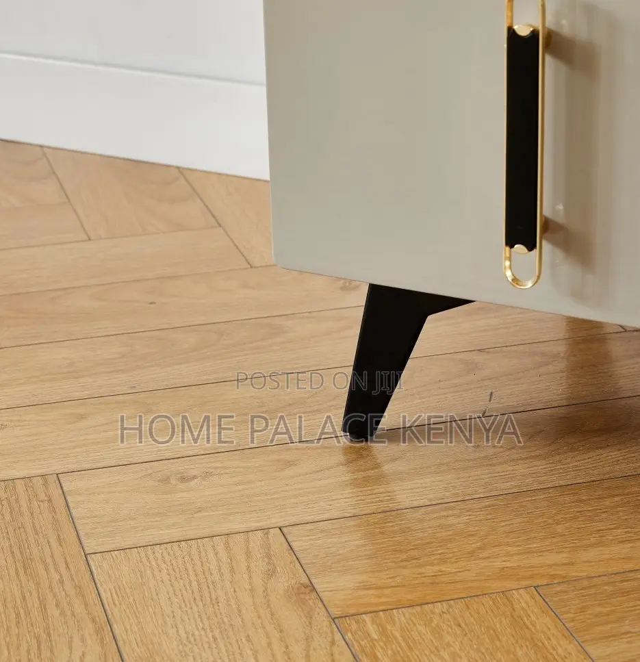 Nightstand: Premium 2-Drawer Nightstand With Metal Accents