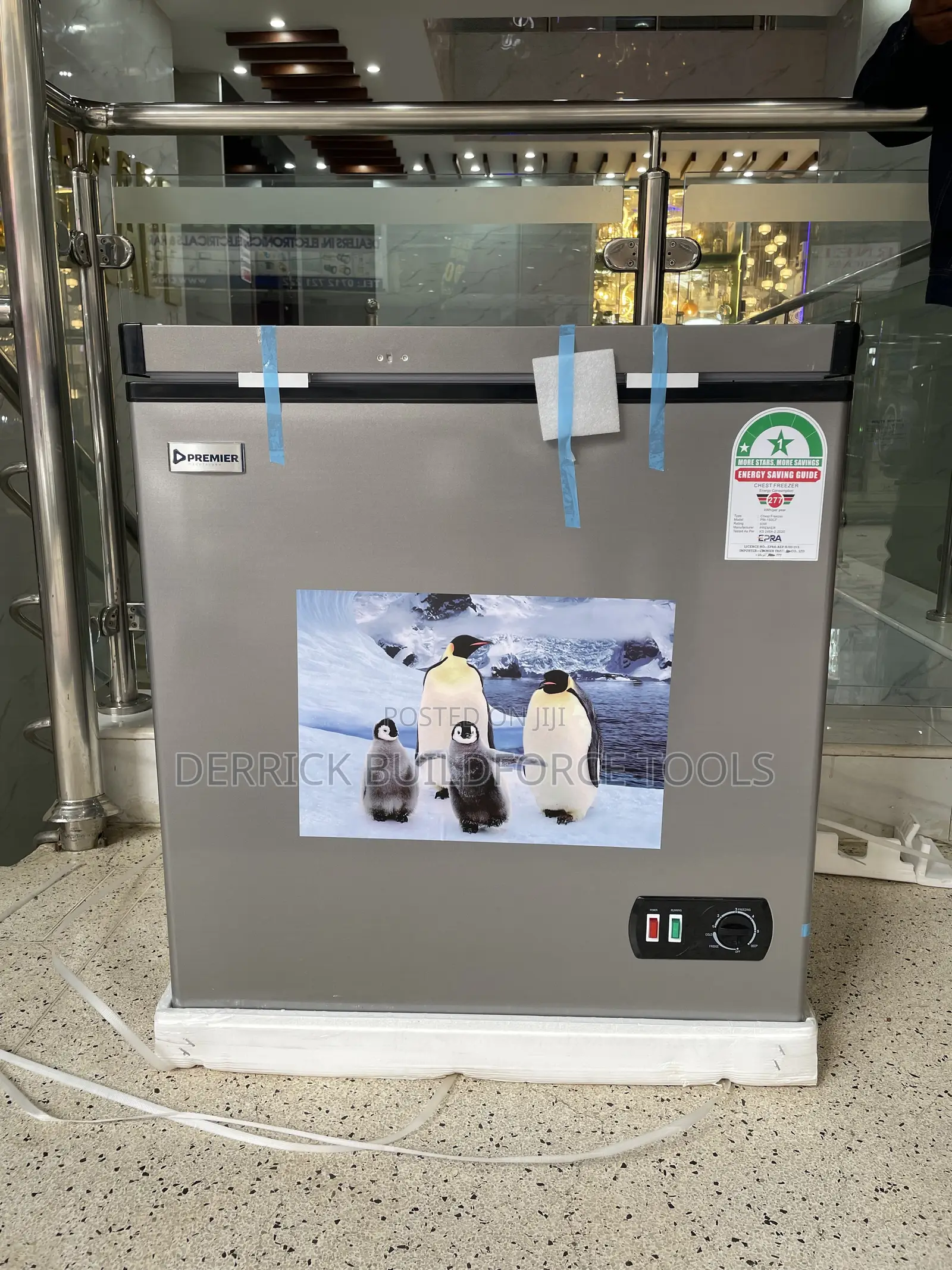 Premier 150l Electric Chest Freezer