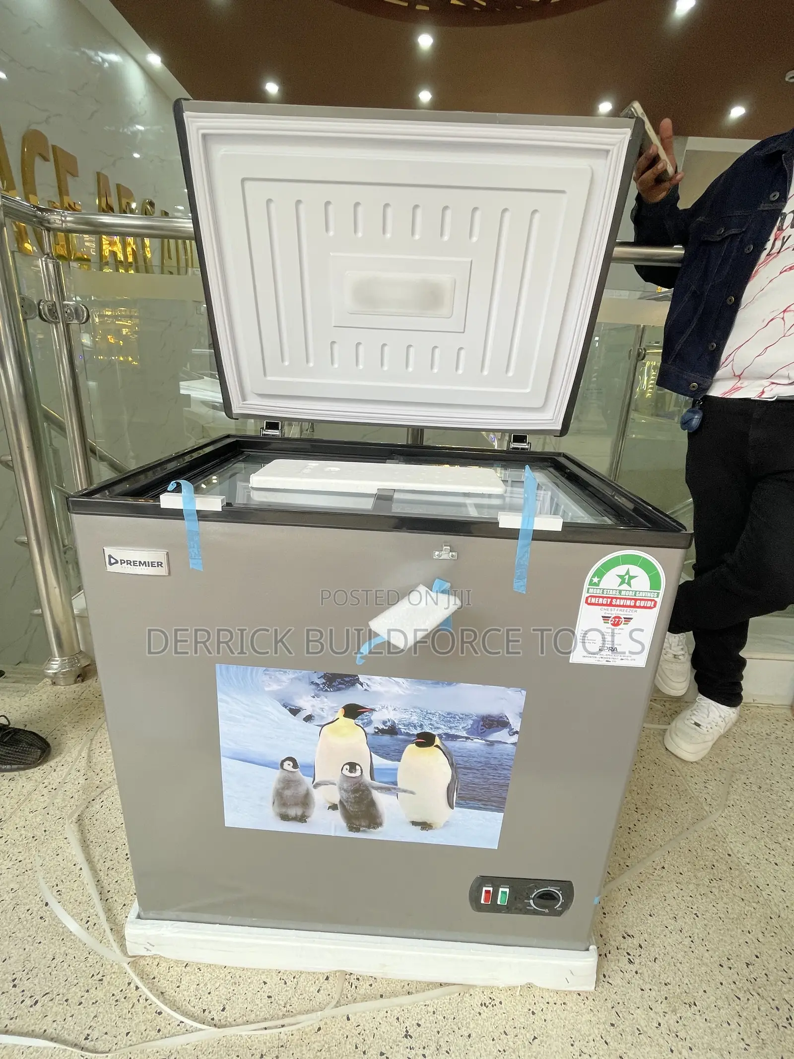 Premier 150l Electric Chest Freezer