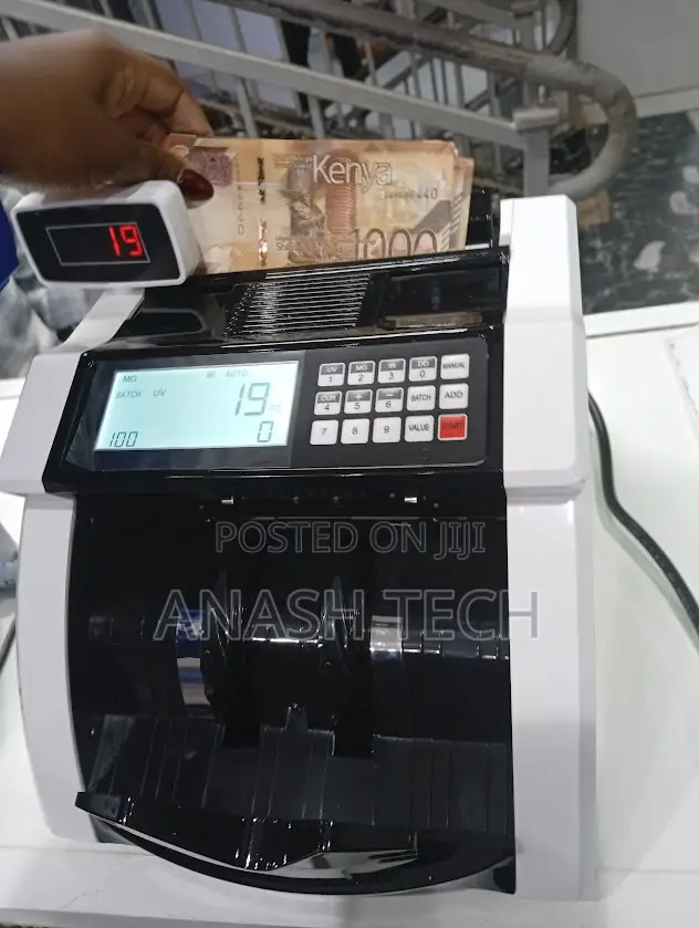 High Speed Multicurrency Cash Counting Machine With Value Detection