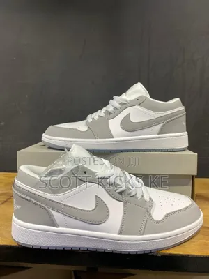 Air Jordan 1 Low Wolf Grey