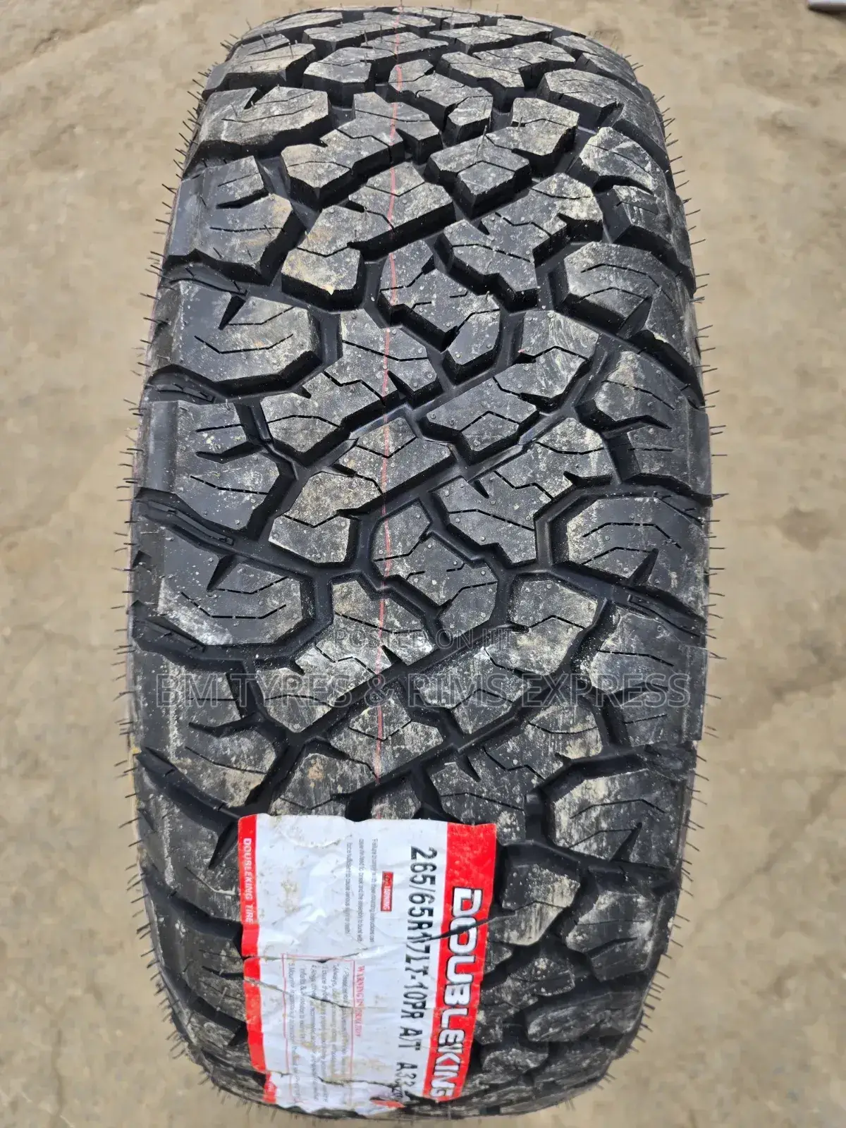 265 /65 R17 Doubleking Tires (All Terrein) 10pr