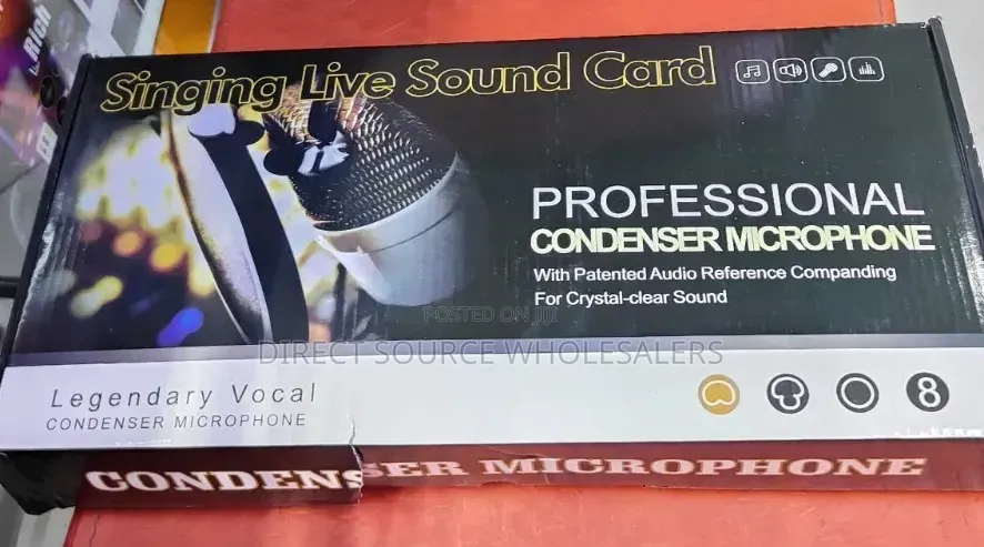 V8sk Live Broadcast Microphone – Crystal Clear Audio
Professional V8sk