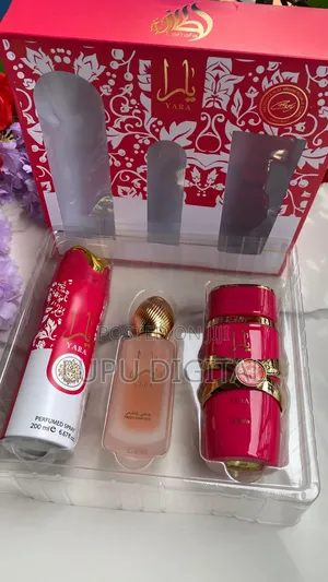 Yara Set (Perfume Spray,Fresh Hair Mist,Yara Perfume