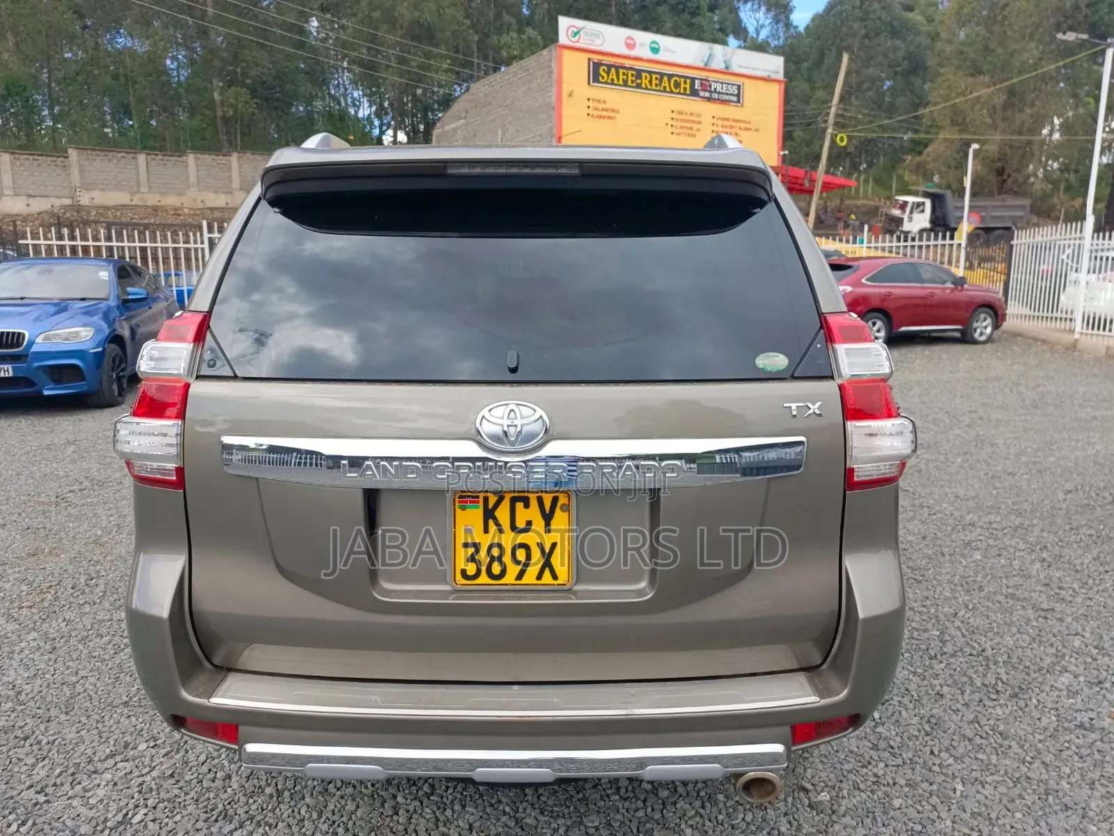 Toyota Land Cruiser Prado 2015 Gray