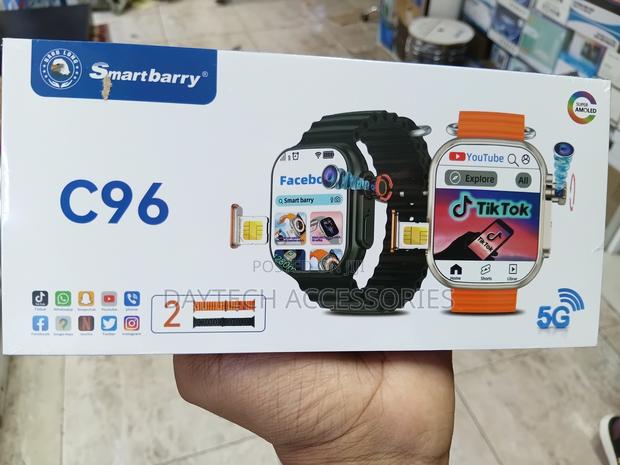 Smartbarry C96 Ultra Smart Watch 6gb Ram 64gb Storage. - thumbnail 2