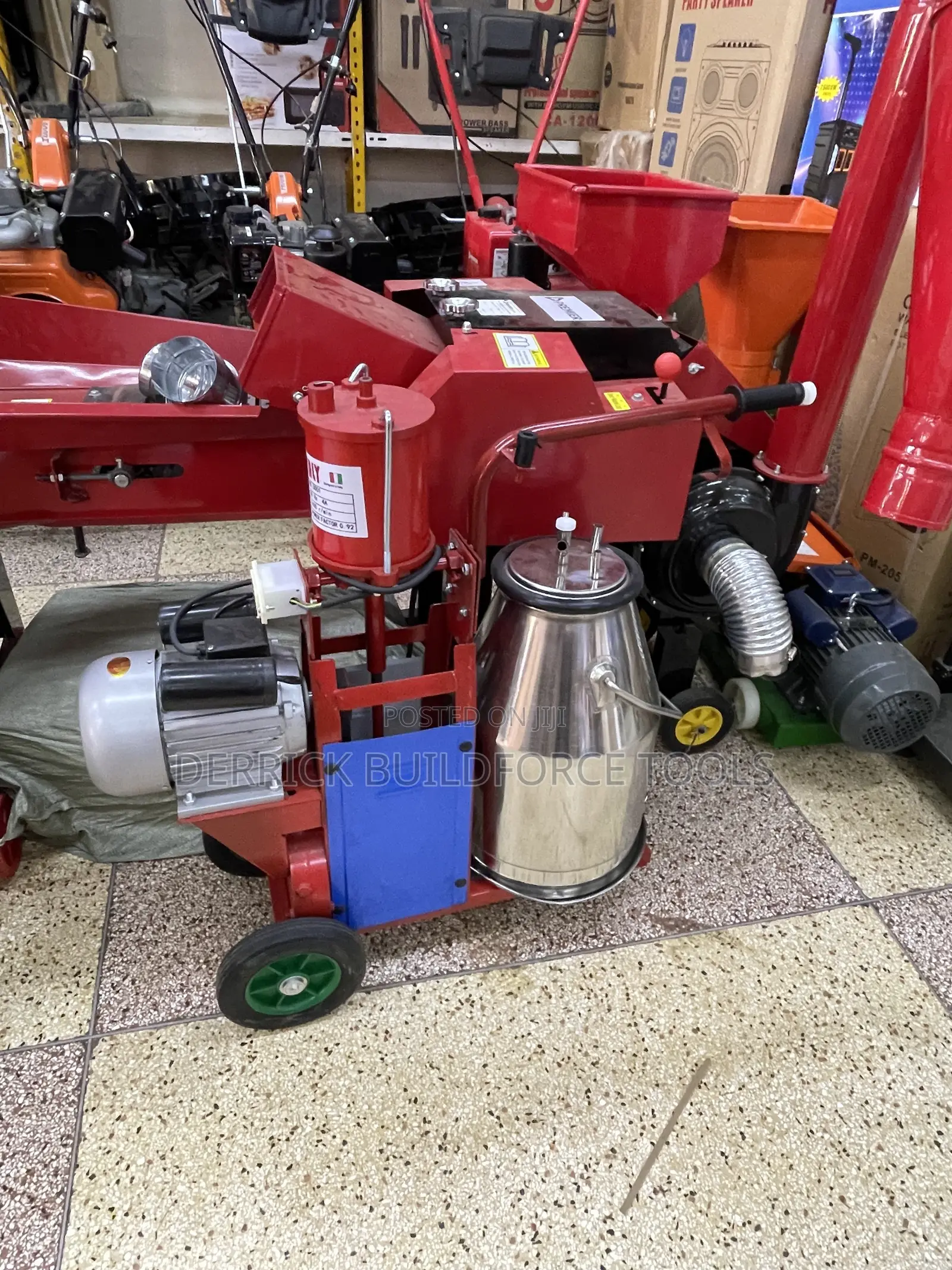 Kmax Italy Single Barrel 40l Milking Machine